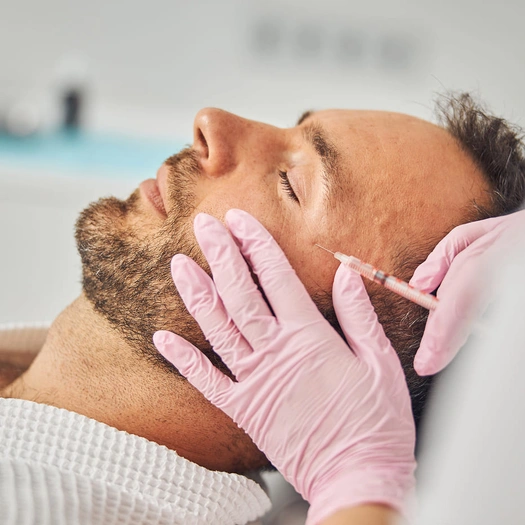 MEZOTERAPIA Z NANOPEPTYDAMI - Zabiegi - Mężczyzna